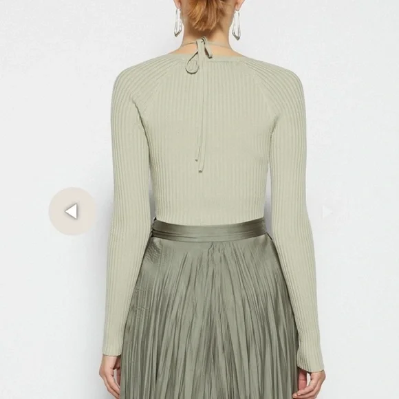 Jonathan Simkhai Jayline Bralette Pullover Sweater - Picture 3 of 14